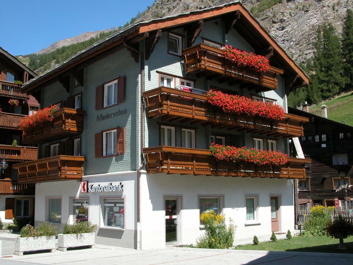 Haus Wiedersehen, Mischabel Apartment Saas-Grund Exterior photo