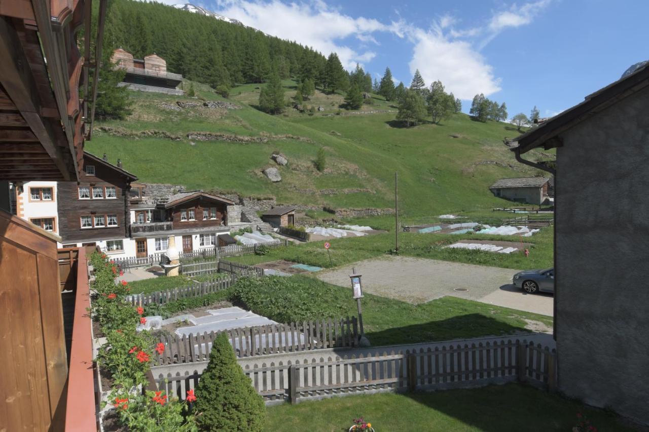 Haus Wiedersehen, Mischabel Apartment Saas-Grund Exterior photo