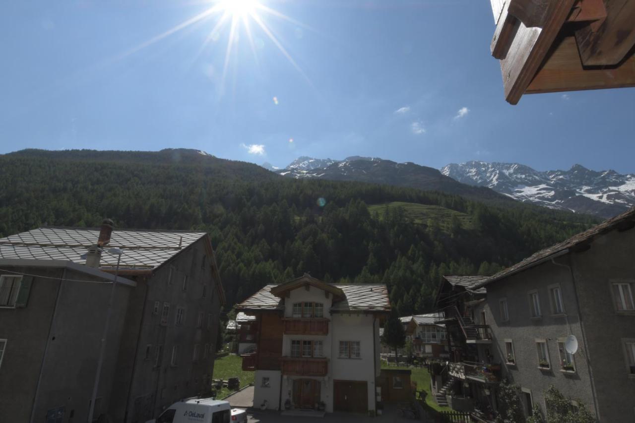 Haus Wiedersehen, Mischabel Apartment Saas-Grund Exterior photo